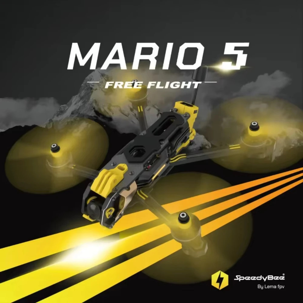 Fpv Drone Kit - Kit de Quadro Speedybee Mario 5